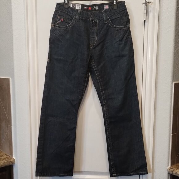 Ariat Other - Ariat FR M4 Relaxed Boot Cut Shale Jeans Size 30/30  NWT